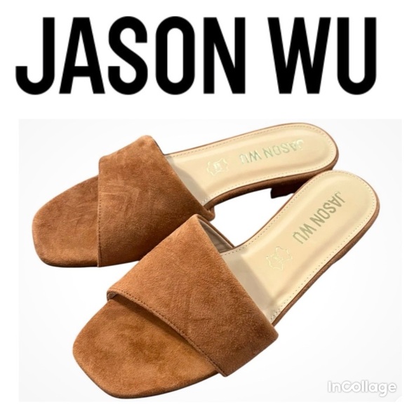 Jason Wu Shoes - Jason Wu Suede Flat Mules